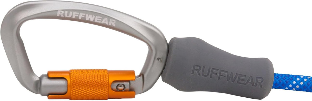 Ruffwear Knot-a-Leash Reflective Rope Dog Leash, Blue Pool, Large
